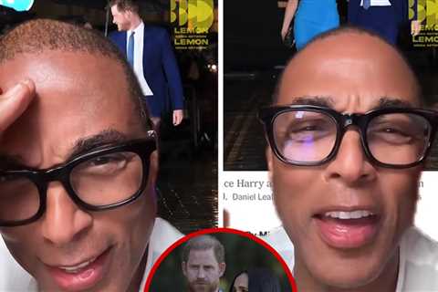 Don Lemon Reacts to Prince Harry, Meghan Markle's Move Back to England