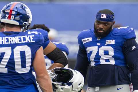 Giants determined to keep star O-lineman Andrew Thomas healthy