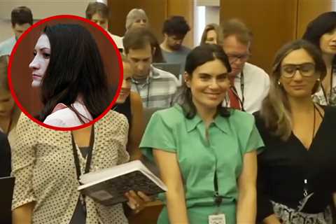 Lindsay Clancy Reporter Who Gave Creepy Grin, Wink During Trial Has Quirky Explanation