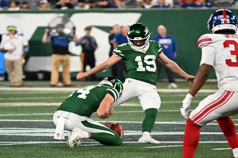 Jason Sanders’ job with Jets in jeopardy after missed field goal, extra point