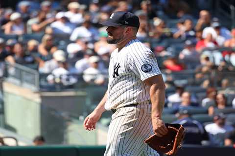 Carlos Rodon fails to give Yankees needed length in first game of doubleheader