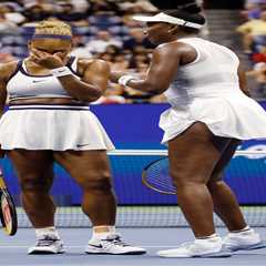Serena, Venus Williams’ US Open doubles journey ends in tiebreaker crusher