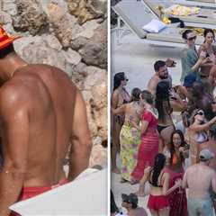 Blake Griffin, Fiancée Francesca Aiello Party During What Looks Like Wedding Weekend