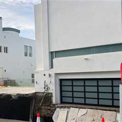Nicolas Cage's Malibu Home Has Massive Sinkhole Outside