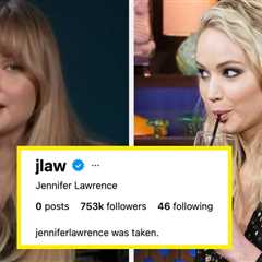 Jennifer Lawrence Just Joined Instagram, And She's Already Causing Chaos With This Hilarious..
