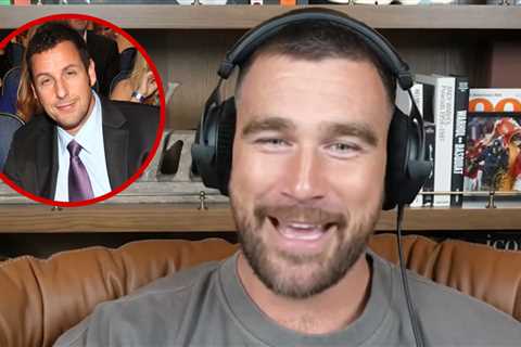 Travis Kelce Says Adam Sandler is the 'F***ing Best' for Officiating Wedding