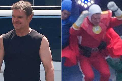Matt Damon Suits Up for 'Thasnagar' as Filming Begins in Los Angeles