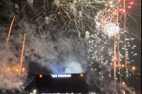 Rutgers hosts sad fireworks show after embarrassing football loss to UMass