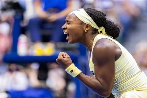Coco Gauff salvages brutal day for Americans as she rolls into US Open Round of 16