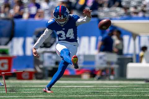 Dominic Zvada is here to end the Giants’ kicking carousel —six years after picking up football