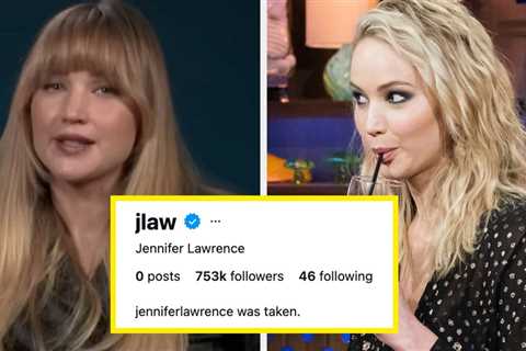 Jennifer Lawrence Just Joined Instagram, And She's Already Causing Chaos With This Hilarious..