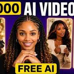 How I Make 1,000 AI Podcast Videos From ONE Image (100% Free)