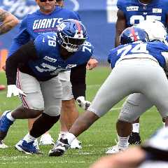Injury isn’t stopping Andrew Thomas from ‘doing everything he possibly can’ to be a Giants leader