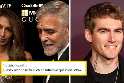 George Clooney Is Being Praised For His “Classy” Response After A Red Carpet Reporter Asked Him A..