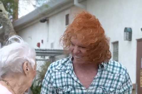 Carrot Top Attends Church With Mother in Las Vegas Amid Recovery