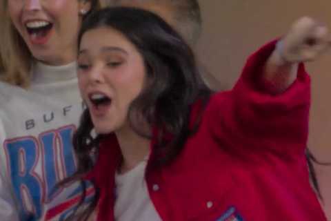 Hailee Steinfeld Makes Rare Cameo On TV During Game, Hyped Watching Josh Allen