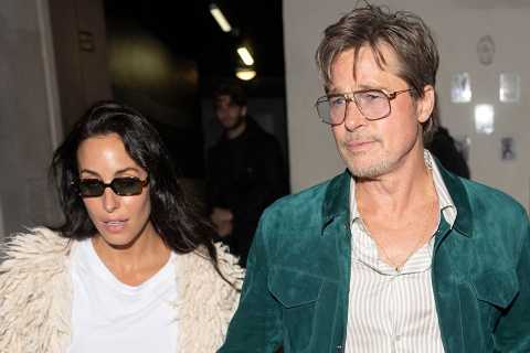 Brad Pitt and Ines de Ramon Rock Wild Outfits For Date Night In Paris